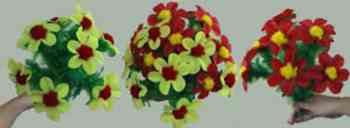 Production de bouquet de fleurs