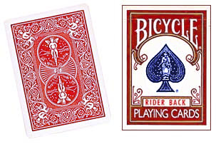 Bicycle Jeu à forcer- One way forcing deck