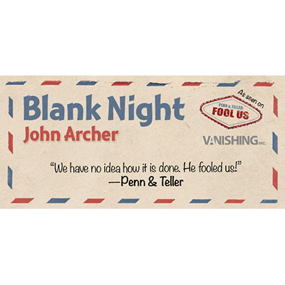 Blank Night-John Archer