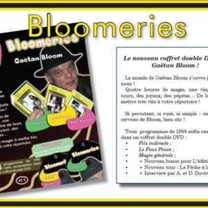 Bloomeries- Double DVD- Gaetan Bloom