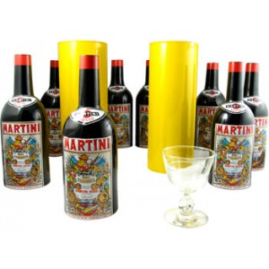 Bouteilles passe passe Martini( 8 bouteilles)