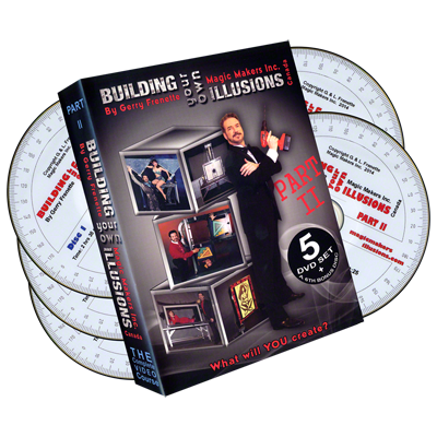 Building Your Own Illusions Part 2-DVDs(X6)- Gerry Frenette