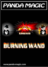 Burning Wand-Panda Magic