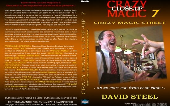 Crazy Magic Close-Up Vol 7- David Steel