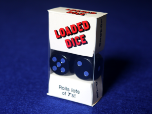 Dés pipés en bois-Loaded dice-Accessoire