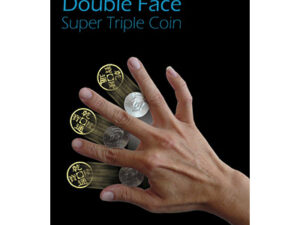 Double Face Super Triple Coin 1/2$ ou 1$- Johnny Wong