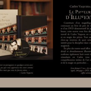 Le Passeur d'illusions-Livre+DVD-Carlos Vaquera