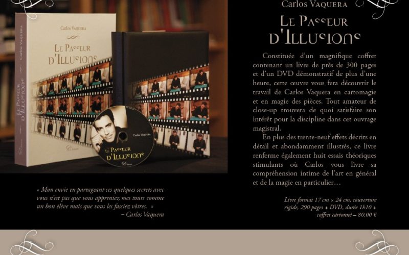 Le Passeur d'illusions-Livre+DVD-Carlos Vaquera