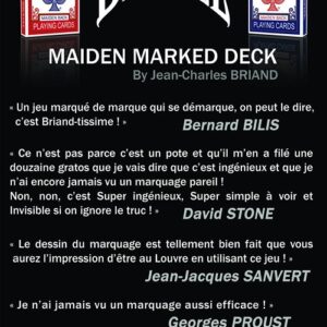 Maiden Marked Deck- Jean-Charles Briand