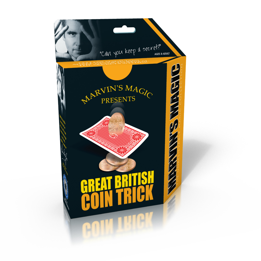 The Great British Coin Trick-Marvin's Magic