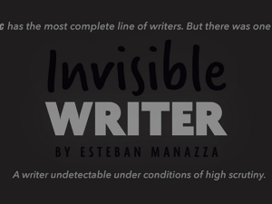 Invisible Writer -Vernet