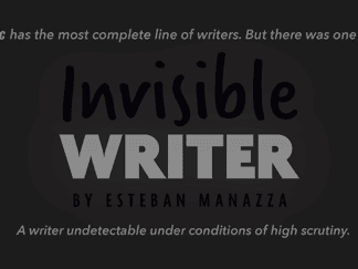 Invisible Writer  -Vernet