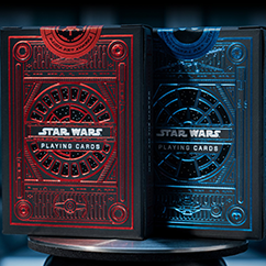 Jeu de cartes Star Wars-Bleu ou rouge