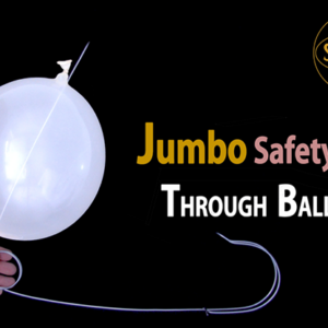 Jumbo Safety Pin Through Balloon