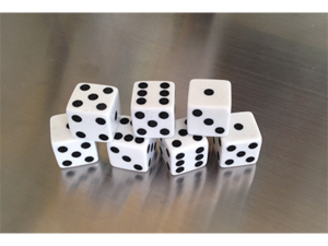 Set de dés à forcer- Forcing Dice Set-Diamond Jim Tyler