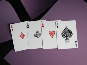 Jeu de cartes marquées Butterfly – Royal Purple Edition –