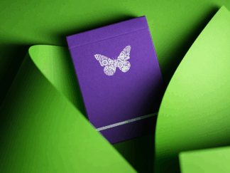 Jeu de cartes marquées Butterfly - Royal Purple Edition - – article de magie | Abracadabreizh