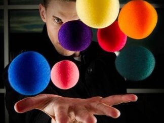 Balles Mousse 2" - Différents coloris – article de magie | Abracadabreizh