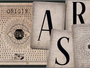 Cartes Alphabet Origins