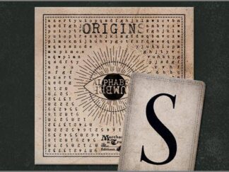Cartes Alphabet Origins – article de magie | Abracadabreizh