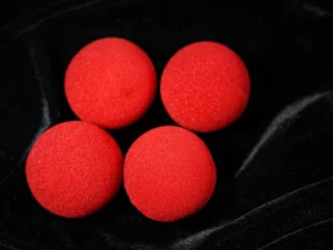 New Sponge Balls 2.0 – Sachet de 4 Balles mousse super soft rouges 2″ -TCC