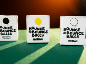 Bounce No Bounce Balls ( Jaune)- Murphy's Magic – article de magie | Abracadabreizh
