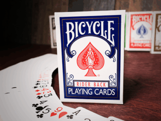 Bicycle Playing Cards Poker (Blue) by US Playing Card Co – article de magie | Abracadabreizh