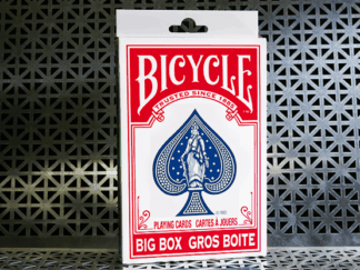 Big Bicycle Cards (Jumbo Bicycle Cards, Red) – article de magie | Abracadabreizh
