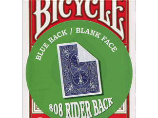 Blank Face Bicycle Cards (Blue) – article de magie | Abracadabreizh