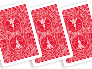 Bicycle Playing Cards 809 Mandolin Red by USPCC