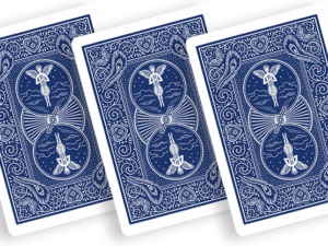 Bicycle Playing Cards 809 Mandolin Blue by USPCC