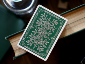 Monarch Playing Cards (Green) by theory11