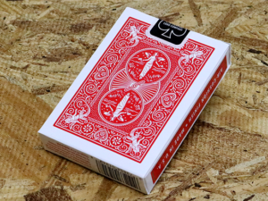 Bicycle Maiden Back (Red) by US Playing Card Co