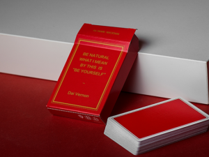 Magic Notebook Deck – Limited Edition (Red) by The Bocopo Playing Card Company