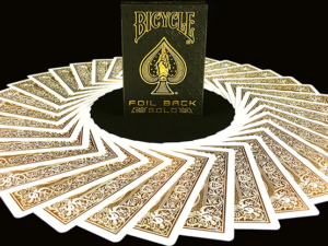 Bicycle MetalLuxe Gold Playing Cards Limited Edition by JOKARTE