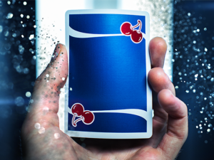 Cherry Casino Playing Cards (Tahoe Blue) by Pure Imagination Projects