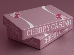 Cherry Casino (Flamingo Quartz Pink) Playing Cards By Pure Imagination Projects