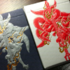 Sumi Kitsune Myth Maker (Blue Craft Letterpressed Tuck) Playing Cards by Card Experiment – Image 4