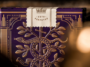 Monarch Royal Edition (Purple) Playing Cards by theory11