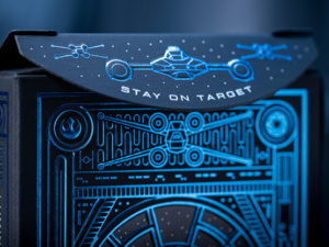 Star Wars Light Side (Blue) Playing Cards by theory11