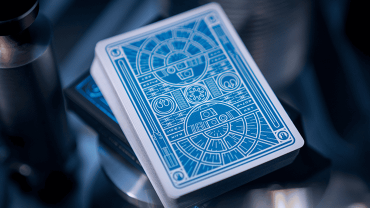 Star Wars Light Side (Blue) Playing Cards by theory11 – Image 4