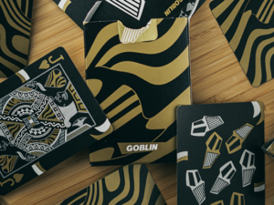 Gold Goblin Playing Cards by Gemini