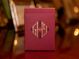 Hollingworth Playing Cards (Burgundy)