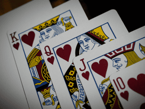 Cherry Casino (Monte Carlo Black and Gold) Playing Cards by Pure Imagination Projects