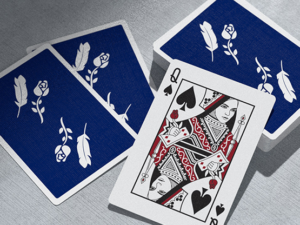 Royal Blue Remedies Playing Cards by Madison x Schneider