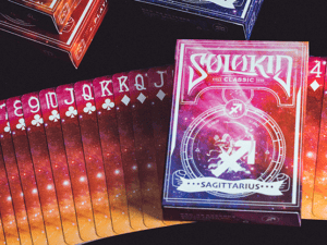 Solokid Constellation Series V2 (Sagittarius) Playing Cards by Solokid Playing Card Co.