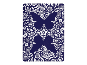 Butterfly Playing Cards Marked (Blue) 3rd Edition by Ondrej Psenicka