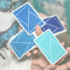 Flexible Gradients Blue Playing Cards by TCC – Image 4
