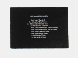 Gaff pack for Butterfly Playing Cards Marked (Black and Gold) by Ondrej Psenicka