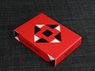 Cardistry Fanning (RED) Playing Cards – article de magie | Abracadabreizh
